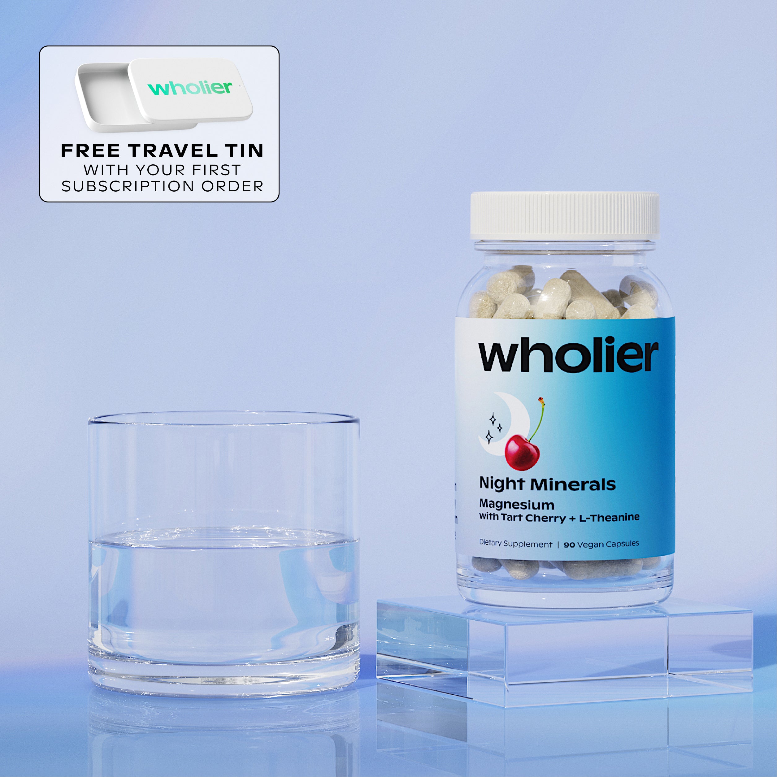 Night Minerals Magnesium with Tart Cherry + L-Theanine