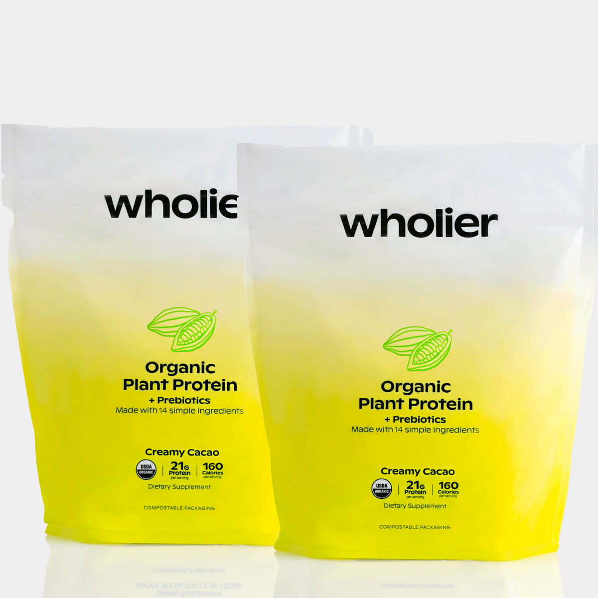 Organic Plant Protein + Prebiotics