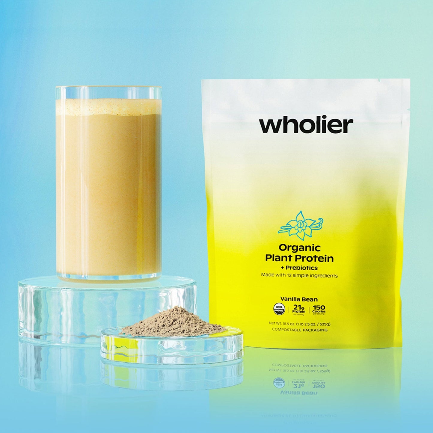 Organic Plant Protein + Prebiotics