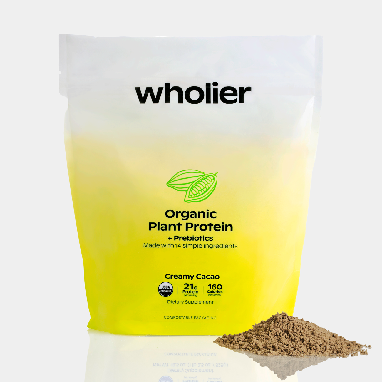 Organic Plant Protein + Prebiotics