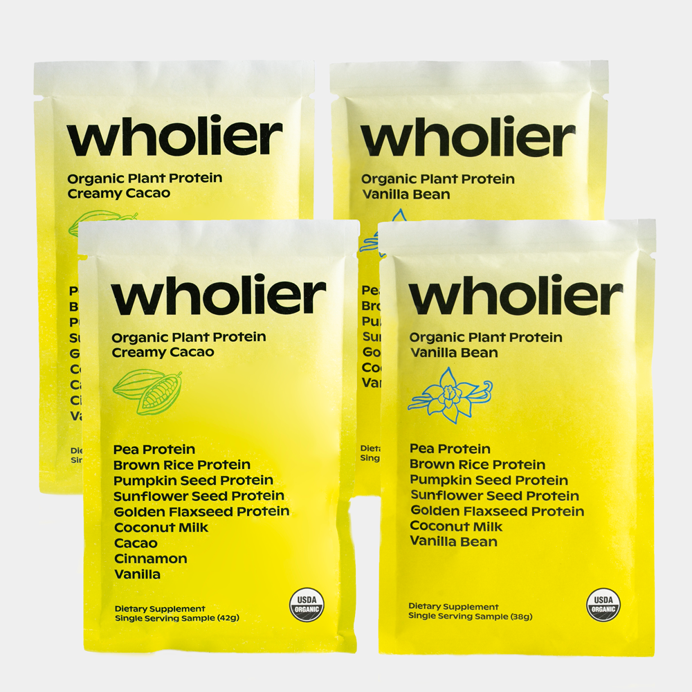 Organic Plant Protein + Prebiotics Sample Pack