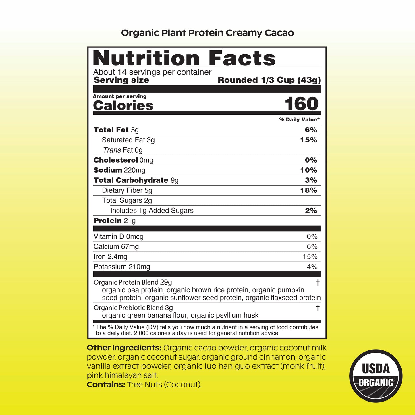 Organic Plant Protein + Prebiotics: 3 Protein Bundle