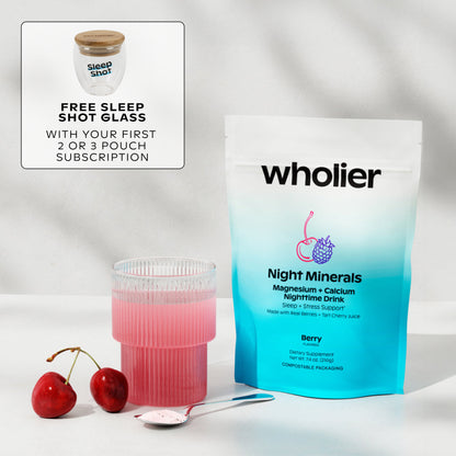 Night Minerals Magnesium + Calcium Drink