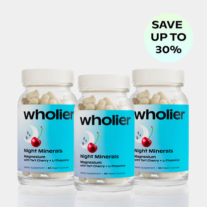 Night Minerals Magnesium with Tart Cherry + L-Theanine