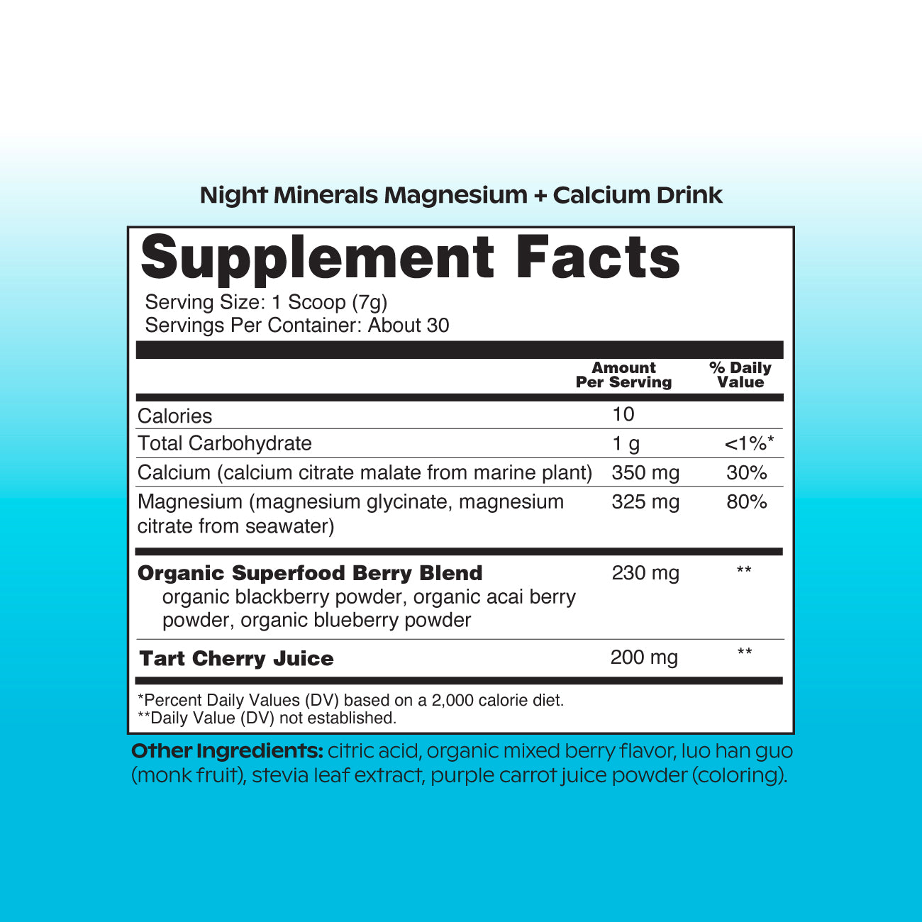 Night Minerals Magnesium + Calcium Drink: 3-Month Bundle
