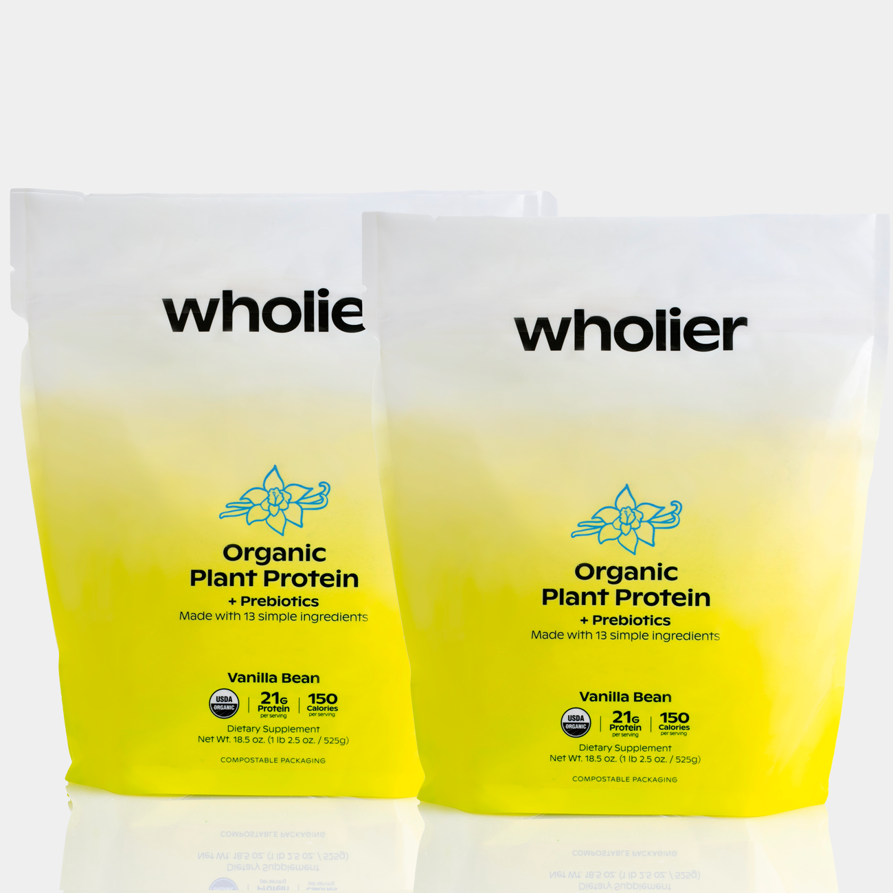 Organic Plant Protein + Prebiotics