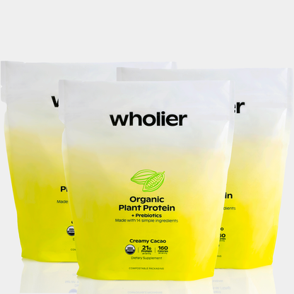 Organic Plant Protein + Prebiotics