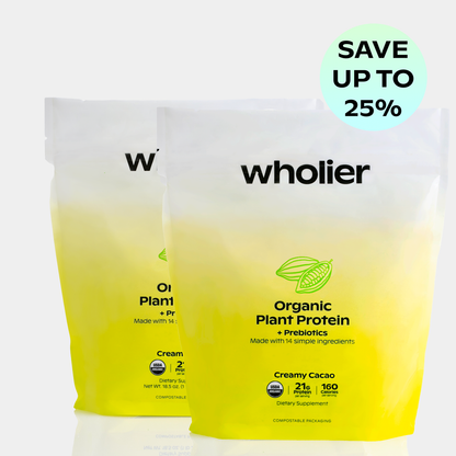 Organic Plant Protein + Prebiotics