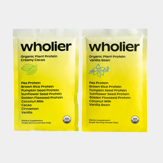 Organic Plant Protein - Try Both Flavors