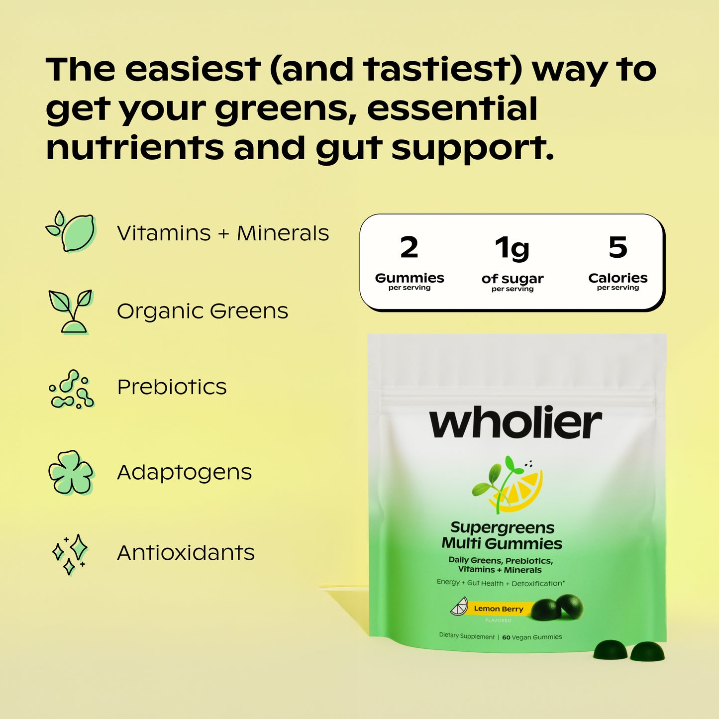 Supergreens Multi Gummies