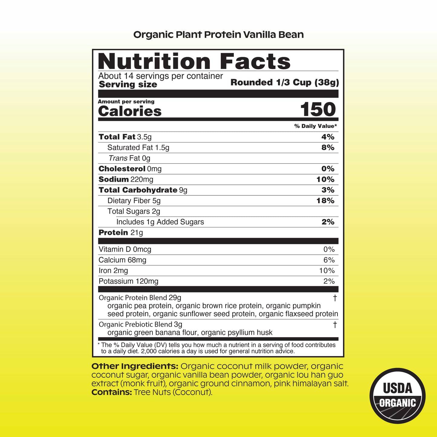 Organic Plant Protein + Prebiotics: 3 Protein Bundle