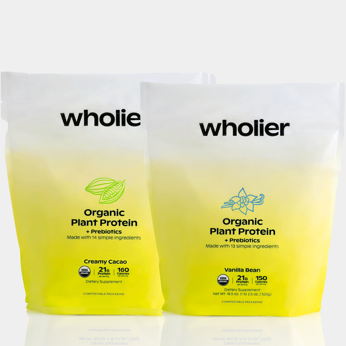 Organic Plant Protein + Prebiotics